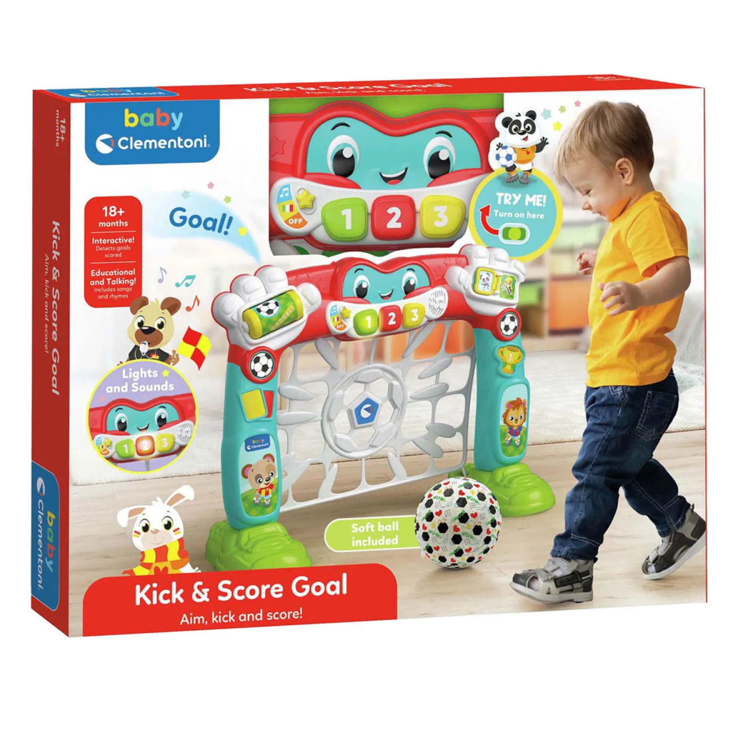 Clementoni Baby - Mijn Eerste Voetbaldoel