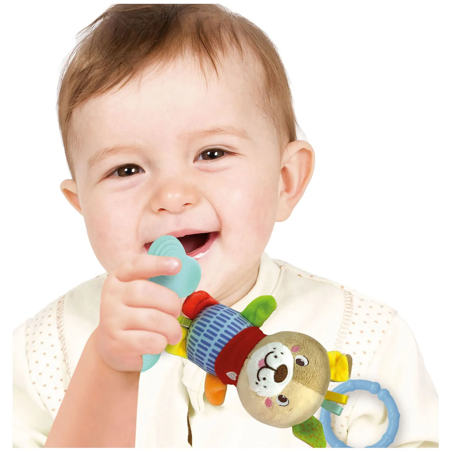 Clementoni Baby - Pluchen Rammelaar Hond