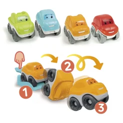 Clementoni Baby - Tuimelde Auto Kleur