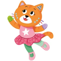 Clementoni Baby Mijn Eerste Dierenknuffel - Kat