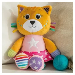 Clementoni Baby Mijn Eerste Dierenknuffel - Kat