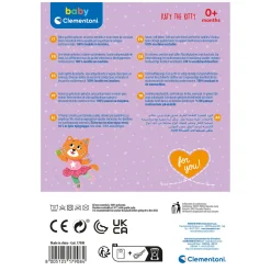 Clementoni Baby Mijn Eerste Dierenknuffel - Kat