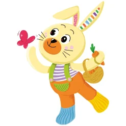 Clementoni Baby Mijn Eerste Dierenknuffel - Konijn