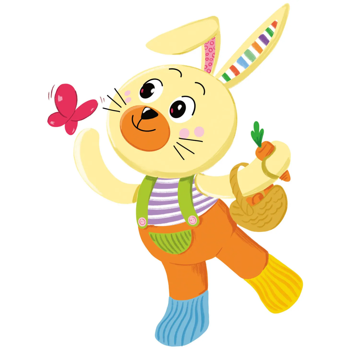 Clementoni Baby Mijn Eerste Dierenknuffel - Konijn