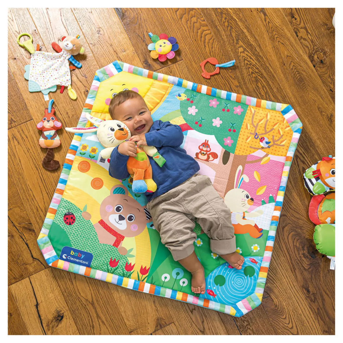 Clementoni Baby Mijn Eerste Dierenknuffel - Konijn