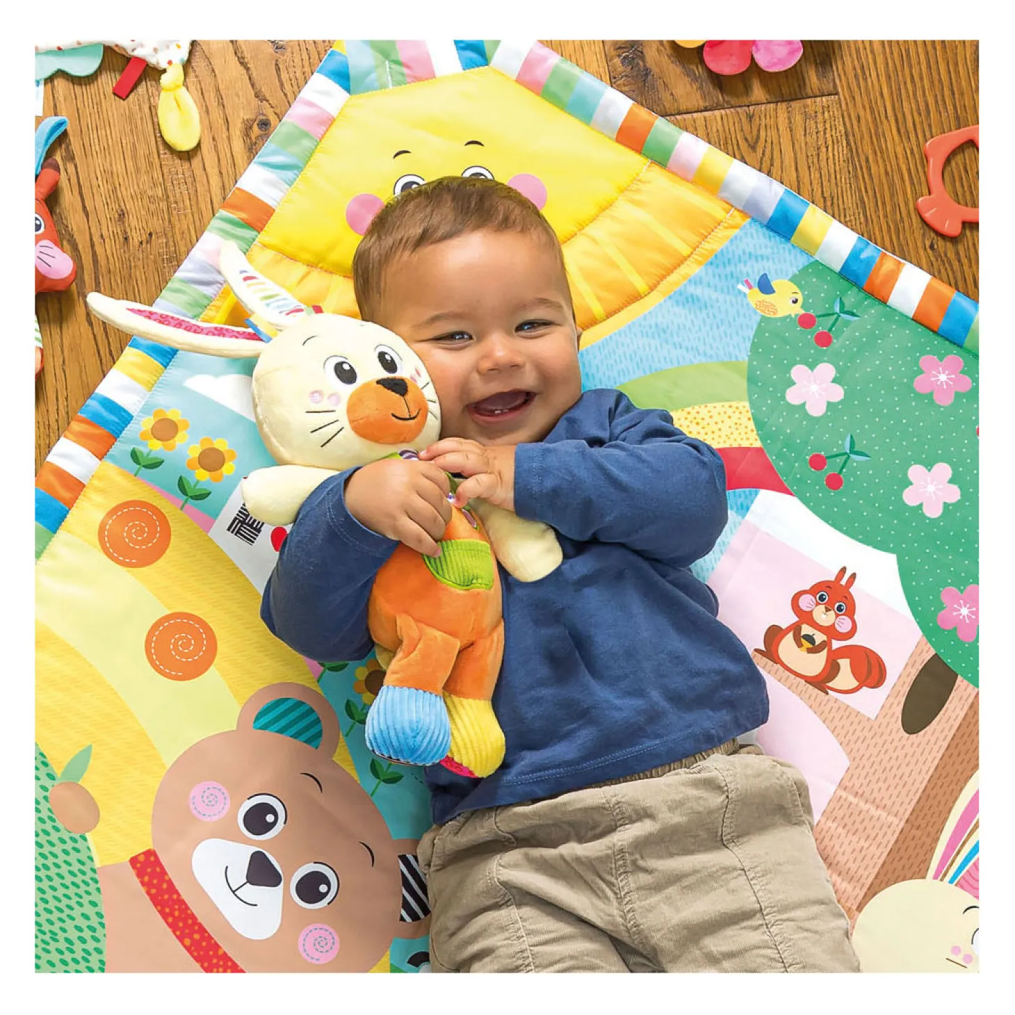 Clementoni Baby Mijn Eerste Dierenknuffel - Konijn