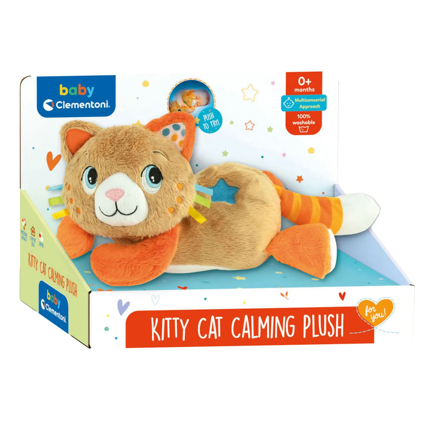 Clementoni Baby Ron Ron Kalmerende Kat