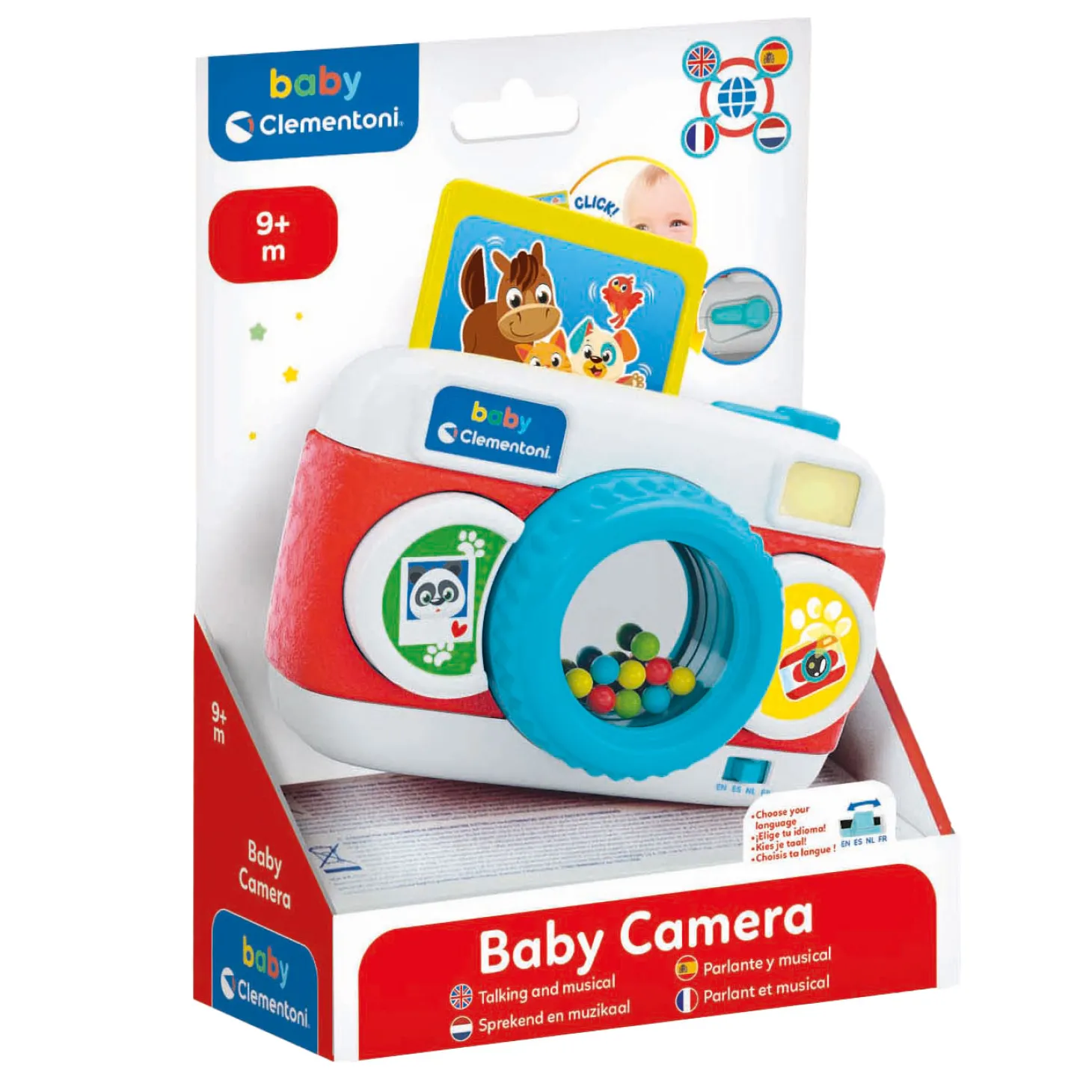 Clementoni Baby Sprekende en Muzikale Camera