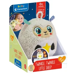 Clementoni Baby Twinkle Twinkle Kleine Schaap Knuffel Nachtlamp