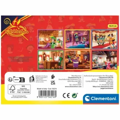 Clementoni Blokkenpuzzel Sinterklaas - 12st.