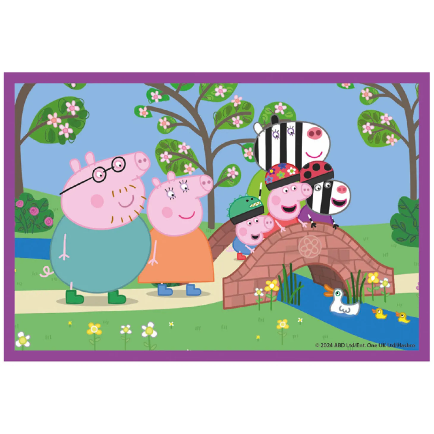 Clementoni Blokpuzzel Peppa Pig, 6st.