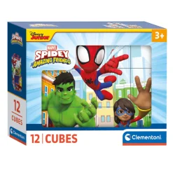 Clementoni Blokpuzzel Spidey and His Amazing Friends, 12st.