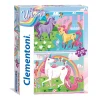 Clementoni Brilliant Puzzel Eenhoorn, 2x20st.