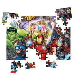 Clementoni Brilliant Puzzel Marvel Superhelden, 104st.