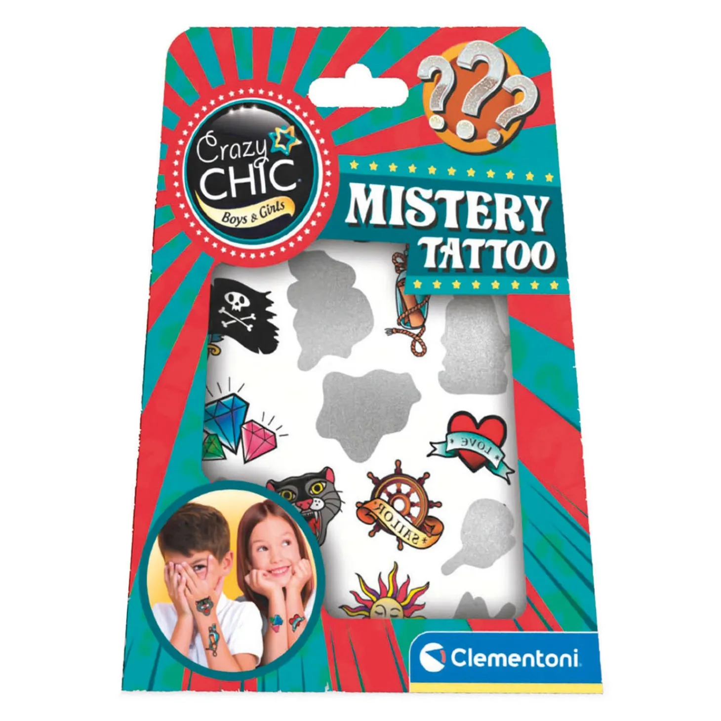 Clementoni Crazy Chic - Mystery Tattoo
