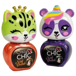 Clementoni Crazy Chic - Nagellak Dieren, 2st.