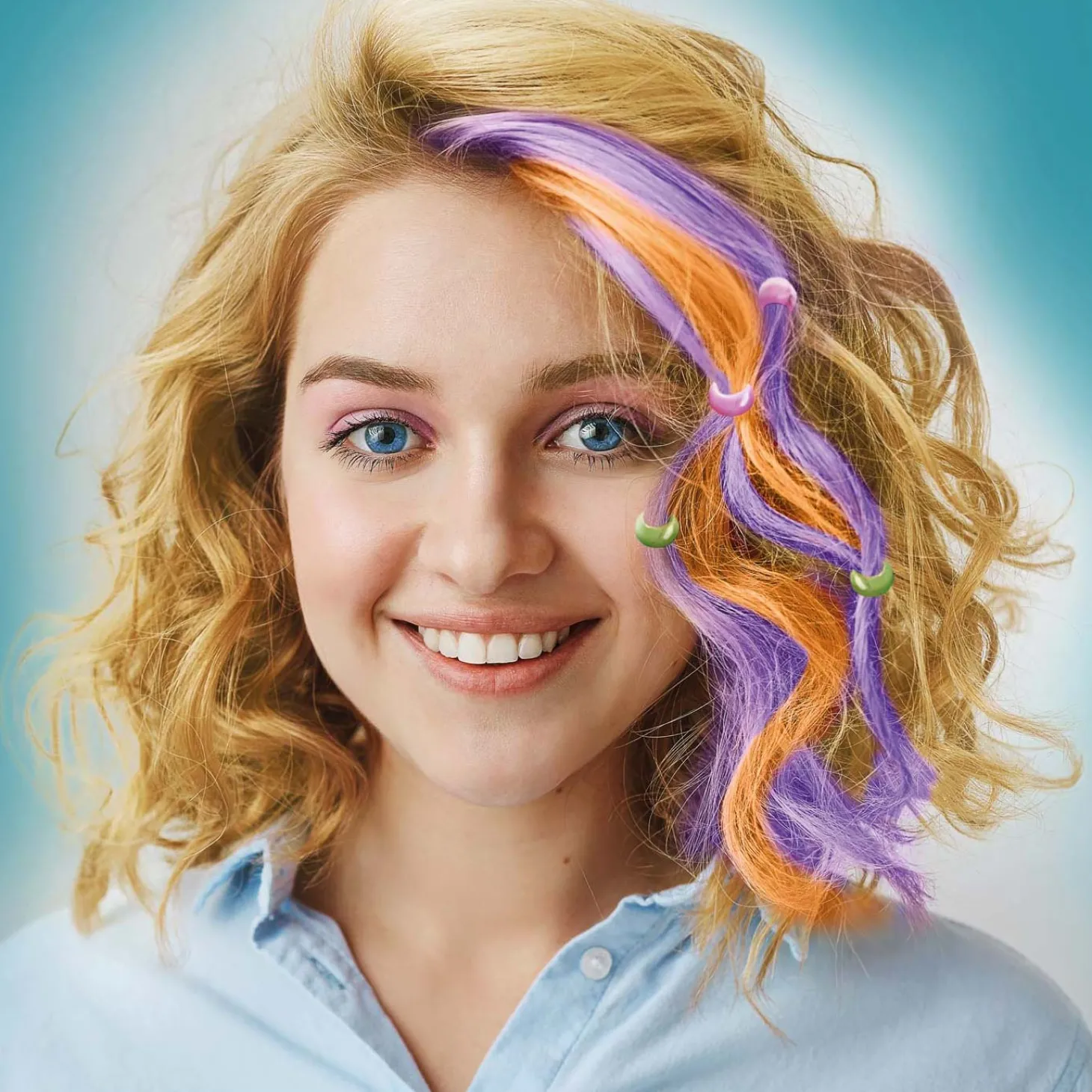 Clementoni Crazy Chic - Trendy Hairstyle Haarverf Kit