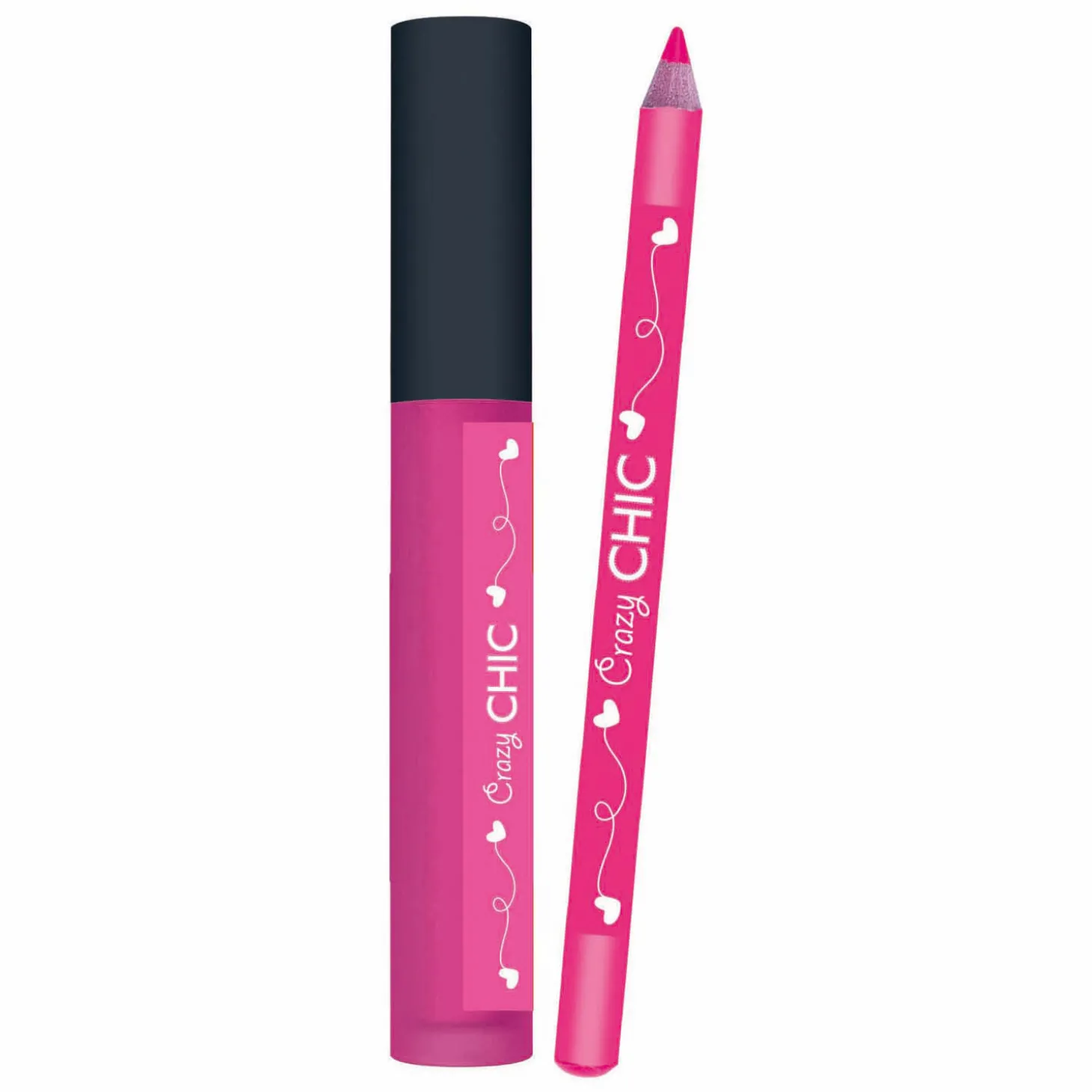 Clementoni Crazy Chic Lipgloss en Lipliner Aardbei