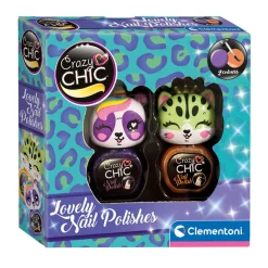 Clementoni Crazy Chic Nagellak Oranje/Paars, 2st.