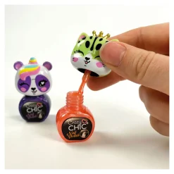 Clementoni Crazy Chic Nagellak Oranje/Paars, 2st.