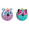 Clementoni Crazy Chic Oogschaduw Dieren Donut Paars/Blauw