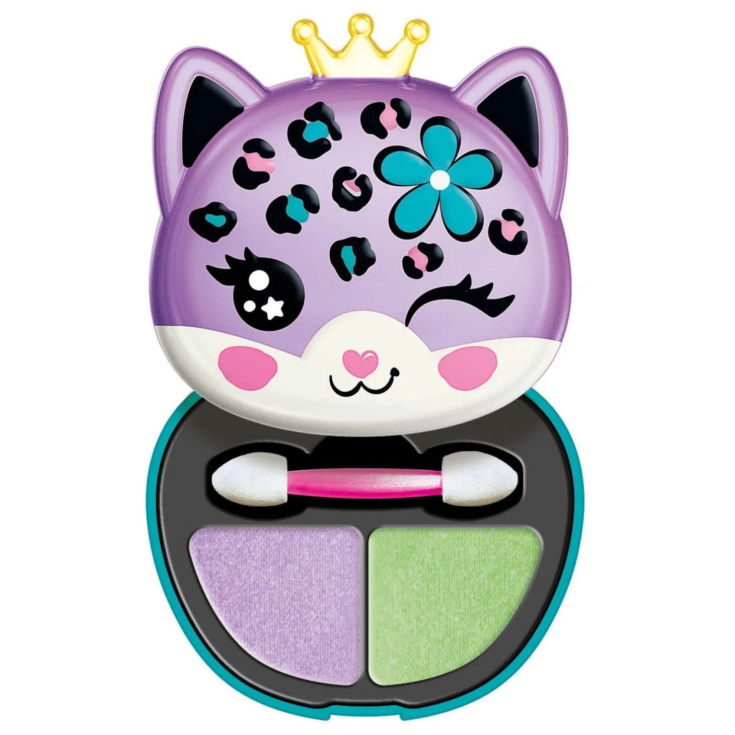 Clementoni Crazy Chic Oogschaduw in Make-up Doosje Luipaard