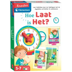 Clementoni Education - Hoe laat is het?