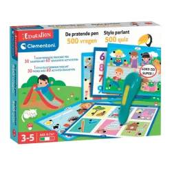 Clementoni Education - Pratende Pen, 500 Quiz