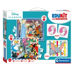 Clementoni Edukit Disney Classics 4in1