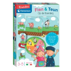 Clementoni Fien & Teun Boerderij Educatief Spel