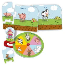 Clementoni Fien & Teun Boerderij Educatief Spel