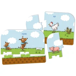 Clementoni Fien & Teun Boerderij Educatief Spel