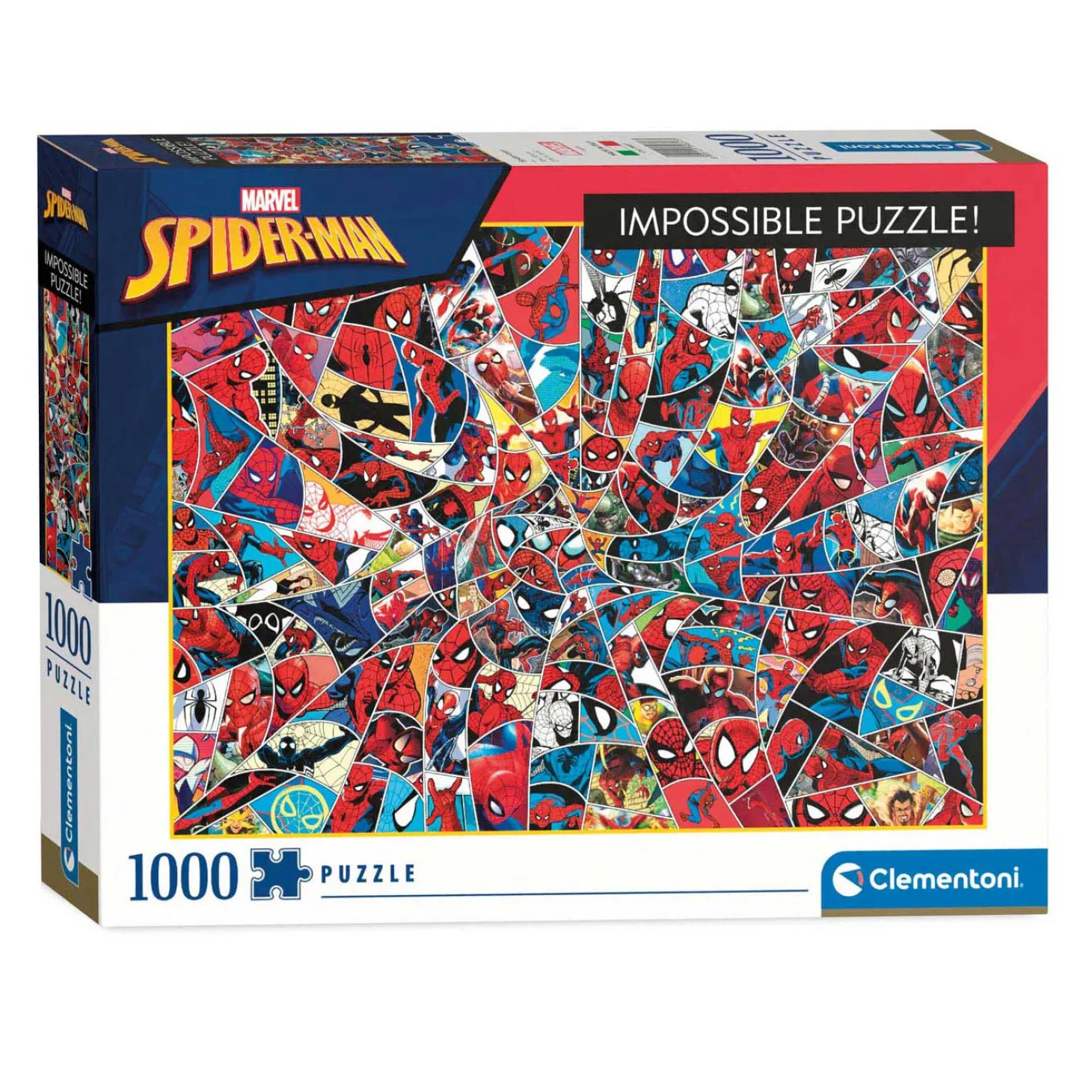 Clementoni Impossible Puzzel Spiderman, 1000st.