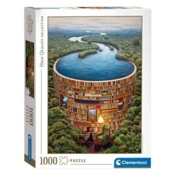 Clementoni Legpuzzel Bibliodame, 1000st.
