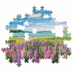 Clementoni Legpuzzel Bloemen bij Lake Tekapo, 1500st.