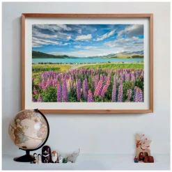 Clementoni Legpuzzel Bloemen bij Lake Tekapo, 1500st.