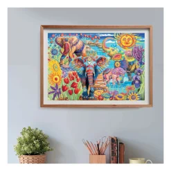 Clementoni Legpuzzel Elephants' Carnival, 500st.