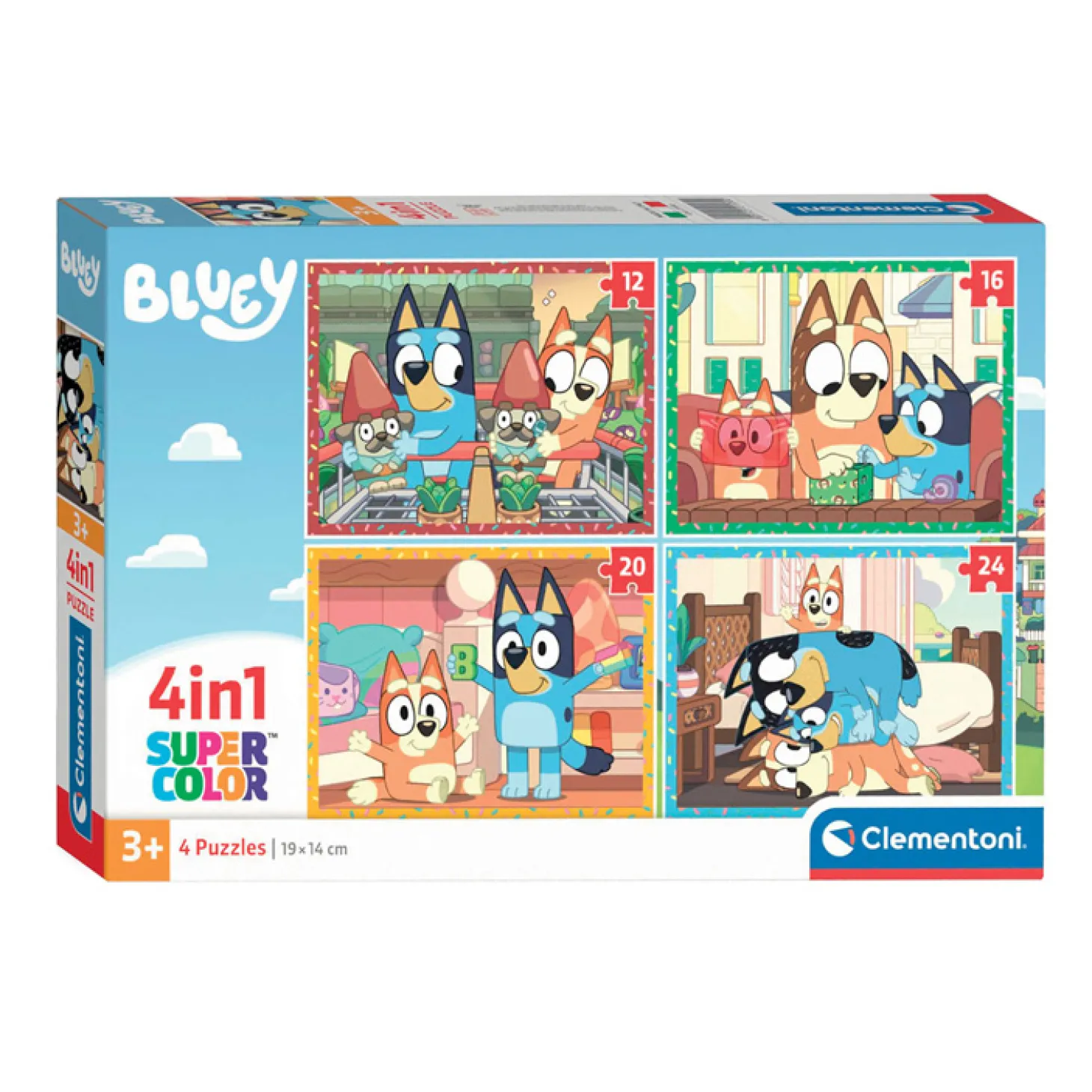 Clementoni Legpuzzel 4in1 Bluey