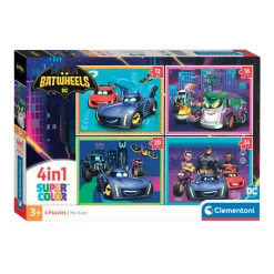 Clementoni Legpuzzel 4in1 Batwheels