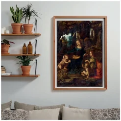 Clementoni Legpuzzel Kunstwerken Madonna in de Grot, 1000st.