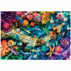 Clementoni Legpuzzel Kunstwerken Koi Rivier, 1000st.