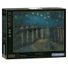 Clementoni Legpuzzel Kunstwerken Sterrennacht boven de Rhône, 1000st.