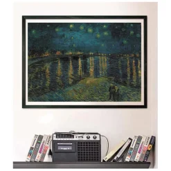 Clementoni Legpuzzel Kunstwerken Sterrennacht boven de Rhône, 1000st.