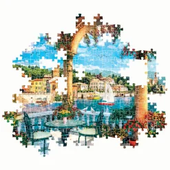 Clementoni Legpuzzel Kunstwerken Uitzicht op het Comomeer, 1000st.