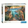 Clementoni Legpuzzel Kunst Trappetje naar De Haven, 1500st.