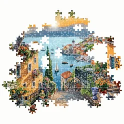 Clementoni Legpuzzel Kunst Trappetje naar De Haven, 1500st.