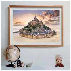 Clementoni Legpuzzel Mont Saint-Michel, 1500st.