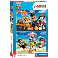 Clementoni Legpuzzel Paw Patrol, 2x60st.