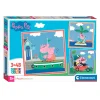Clementoni Legpuzzel Super Color Vierkant Peppa Pig, 3x48st.