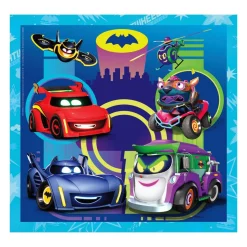 Clementoni Legpuzzel Super Color Vierkant Batwheels, 3x48st.